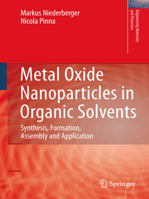 cover image of Metal Oxide Nanoparticles in Organic Solvents
